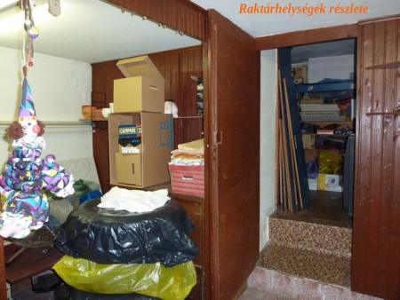 Egyéb szuterén részben levő raktár helységek